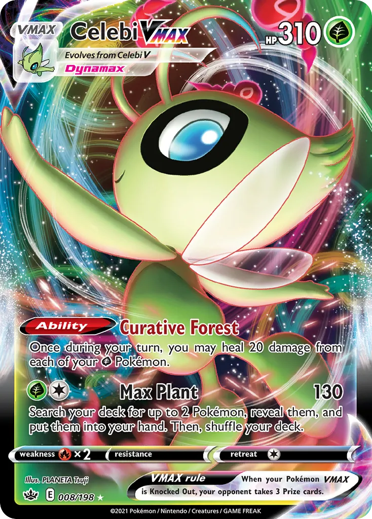 Celebi VMAX — SWSH06: Chilling Reign — Pokemon