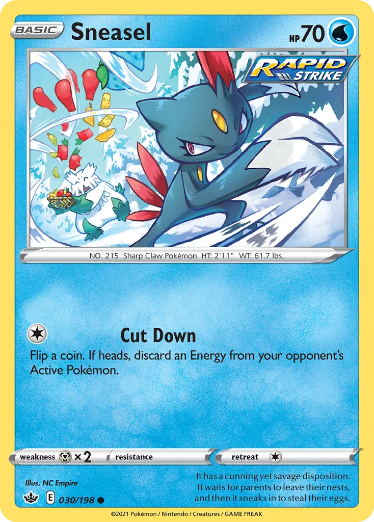 Sneasel — SWSH06: Chilling Reign — Pokémon