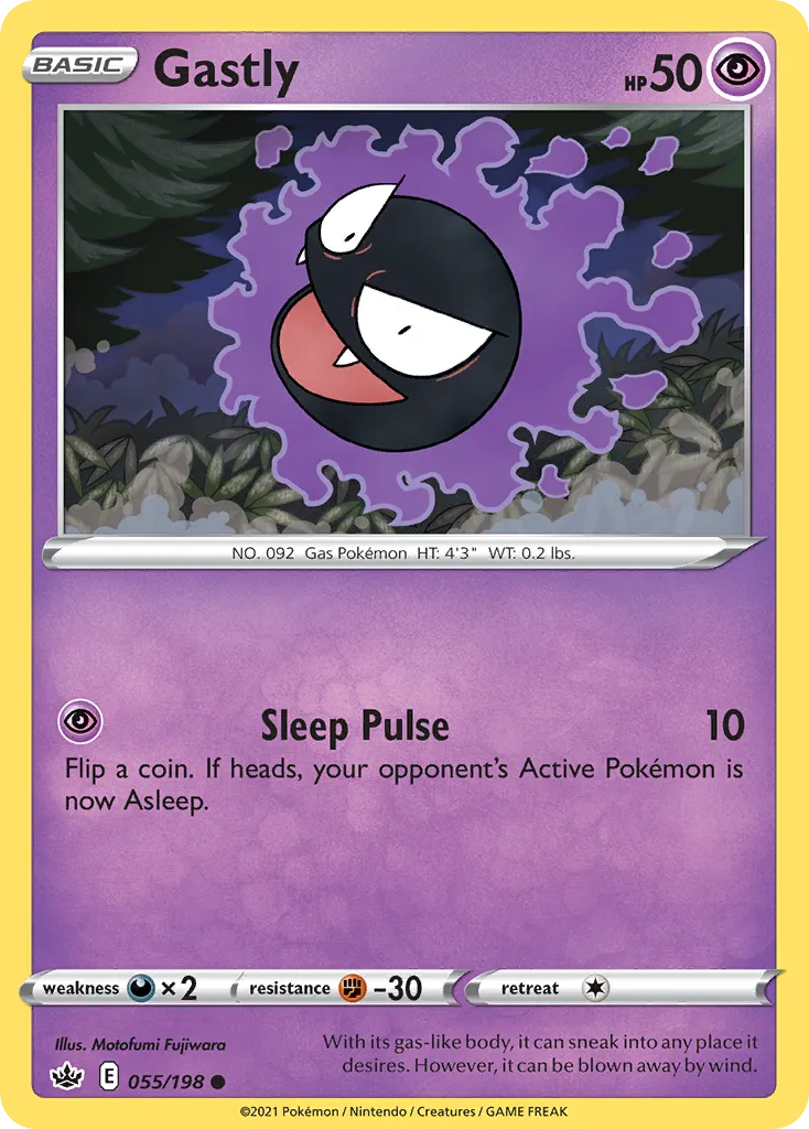 Fantominus — SWSH06: Chilling Reign — Pokémon