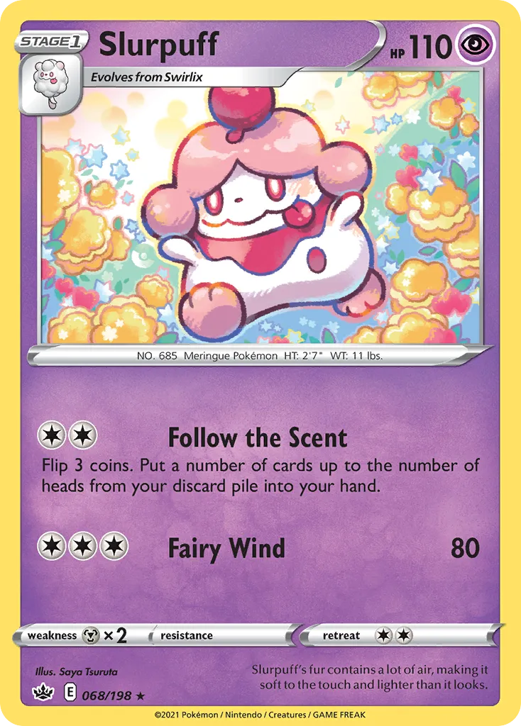 Slurpuff — SWSH06: Chilling Reign — Pokémon