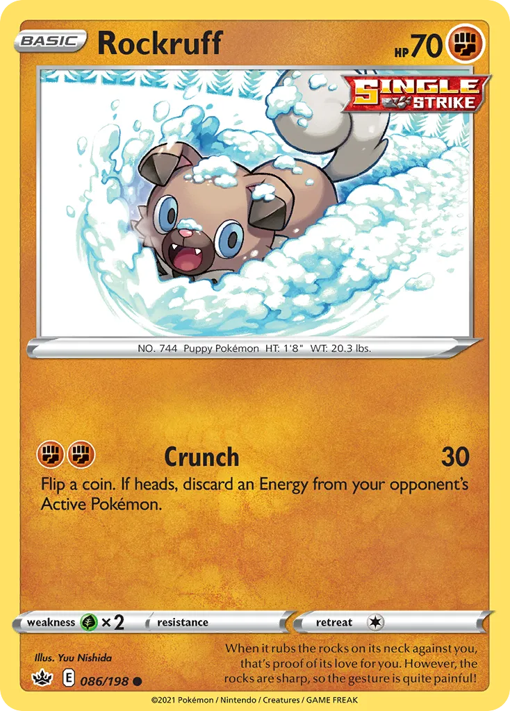 Rocabot — SWSH06: Chilling Reign — Pokémon