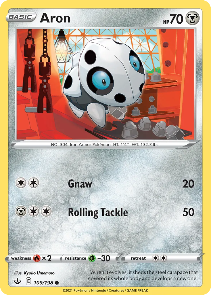 Aron — SWSH06: Chilling Reign — Pokemon