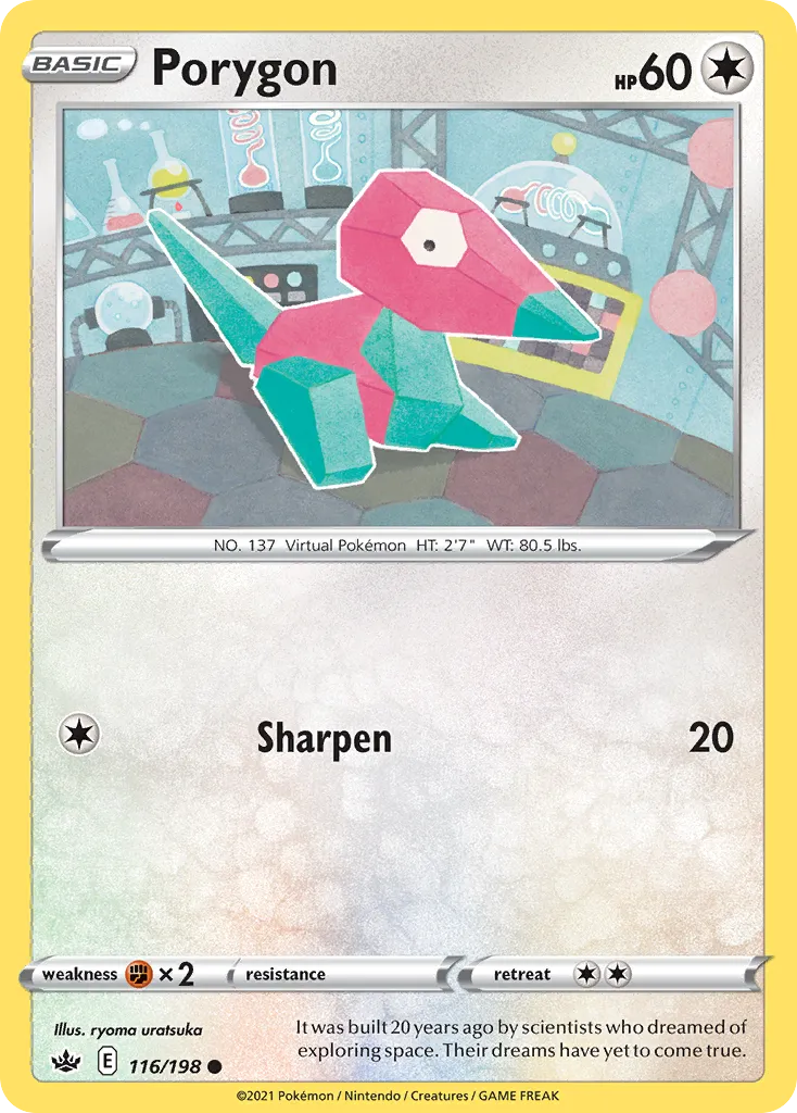 Porygon — SWSH06: Chilling Reign — Pokémon