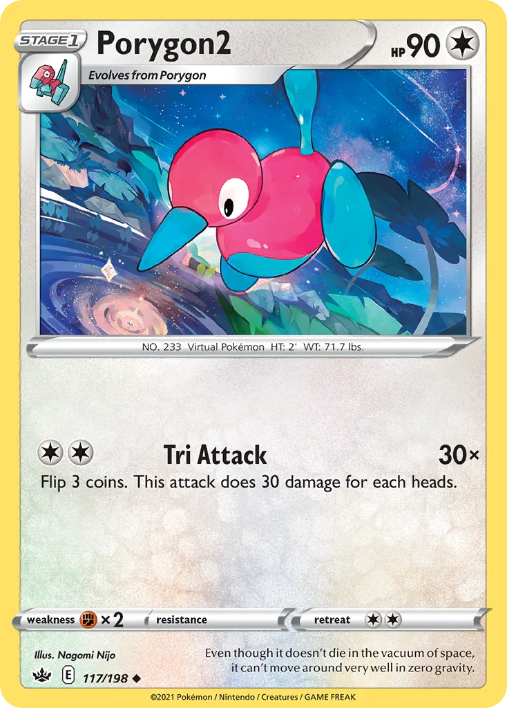 Porygon2 — SWSH06: Chilling Reign — Pokémon