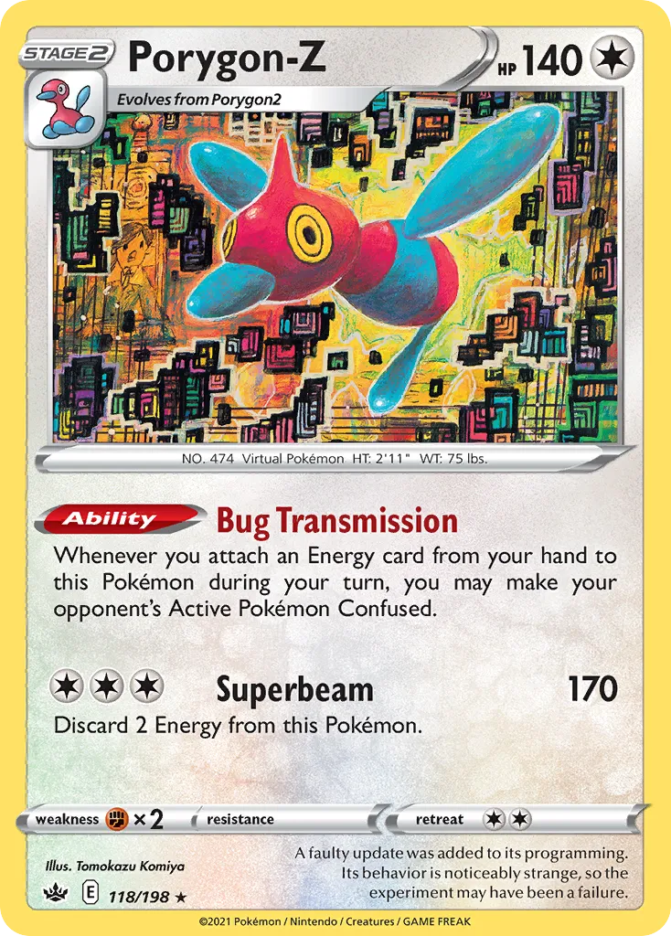 Porygon-Z — SWSH06: Chilling Reign — Pokémon