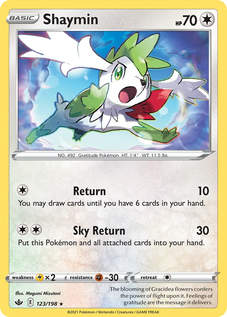 Shaymin — SWSH06: Chilling Reign — Pokémon