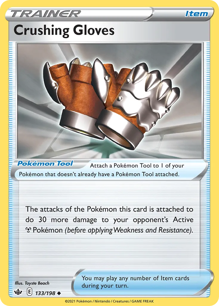 Crushing Gloves — SWSH06: Chilling Reign — Pokémon