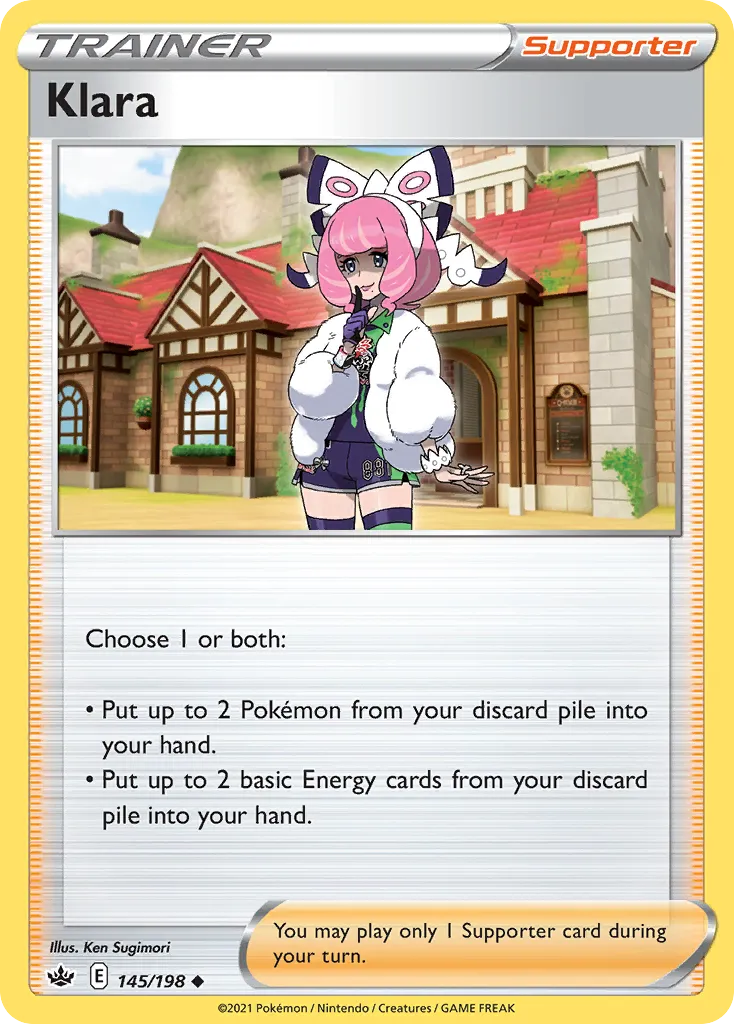 Klara — SWSH06: Chilling Reign — Pokémon
