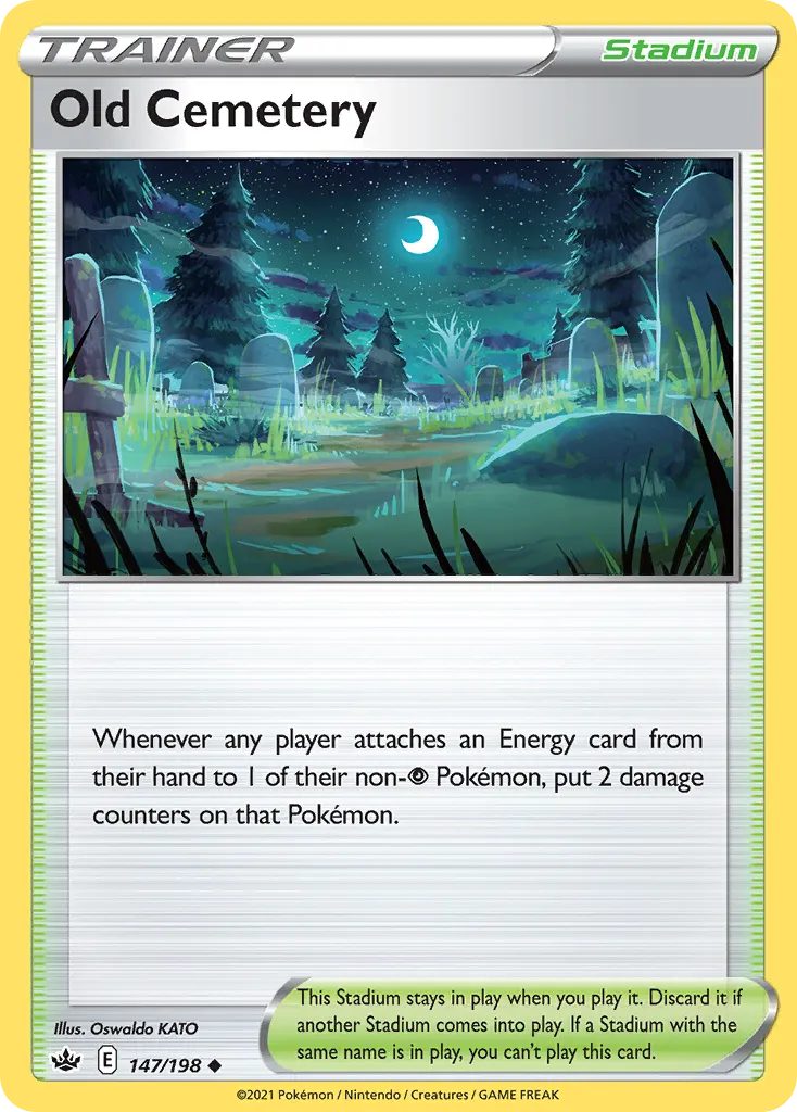 Old Cemetery — SWSH06: Chilling Reign — Pokémon