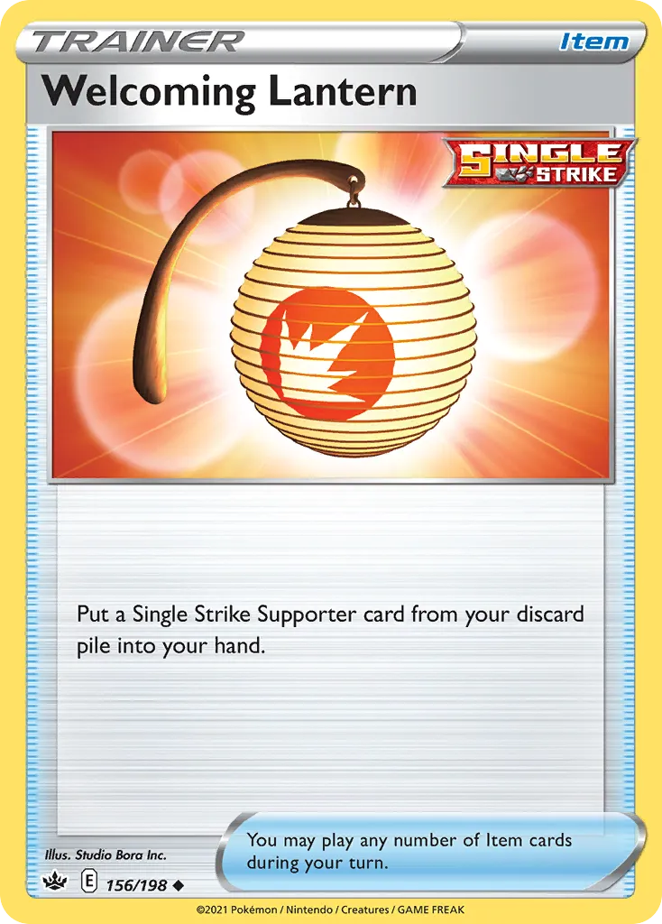 Lanterne Accueillante — SWSH06: Chilling Reign — Pokémon