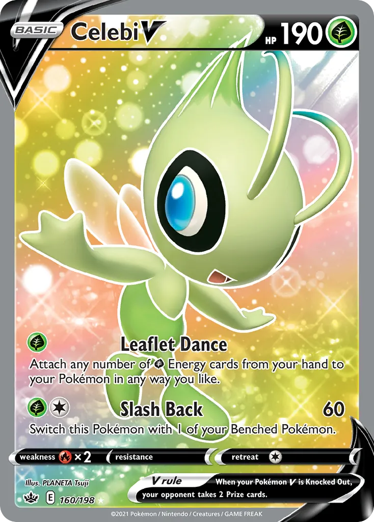 Celebi V — SWSH06: Chilling Reign — Pokémon