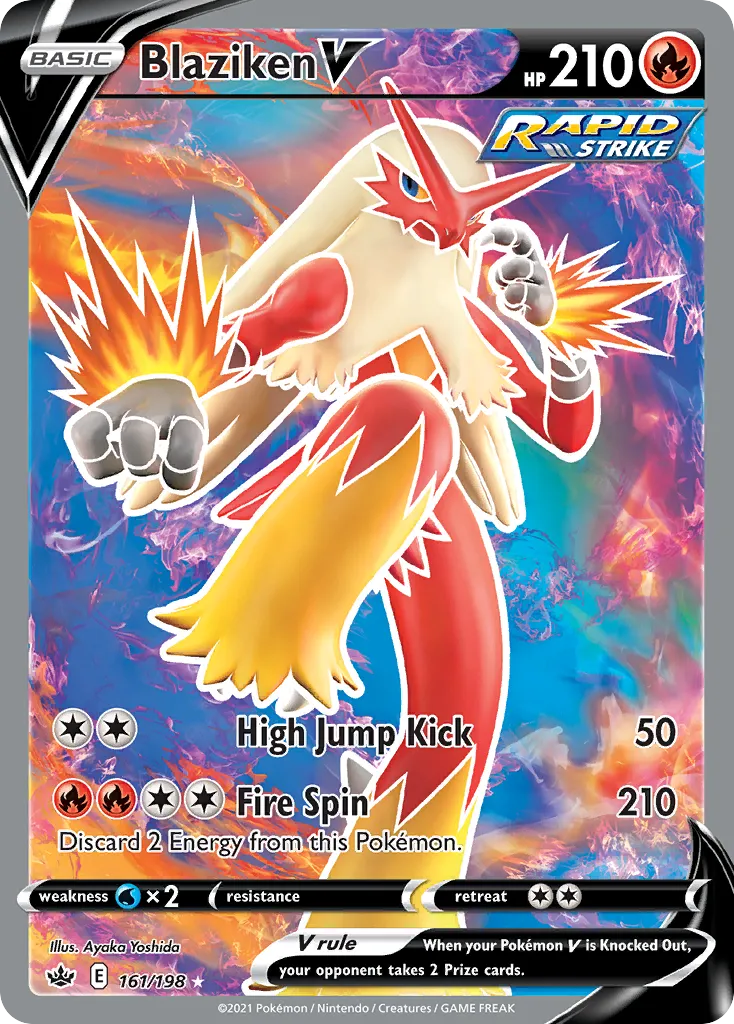 Blaziken V — SWSH06: Chilling Reign — Pokémon