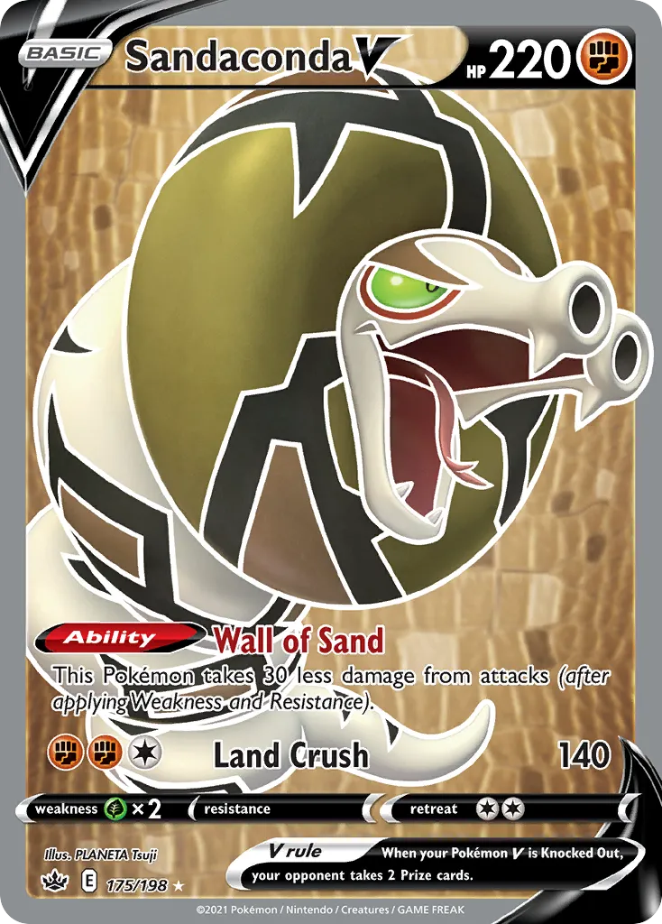 Sandaconda V — SWSH06: Chilling Reign — Pokémon