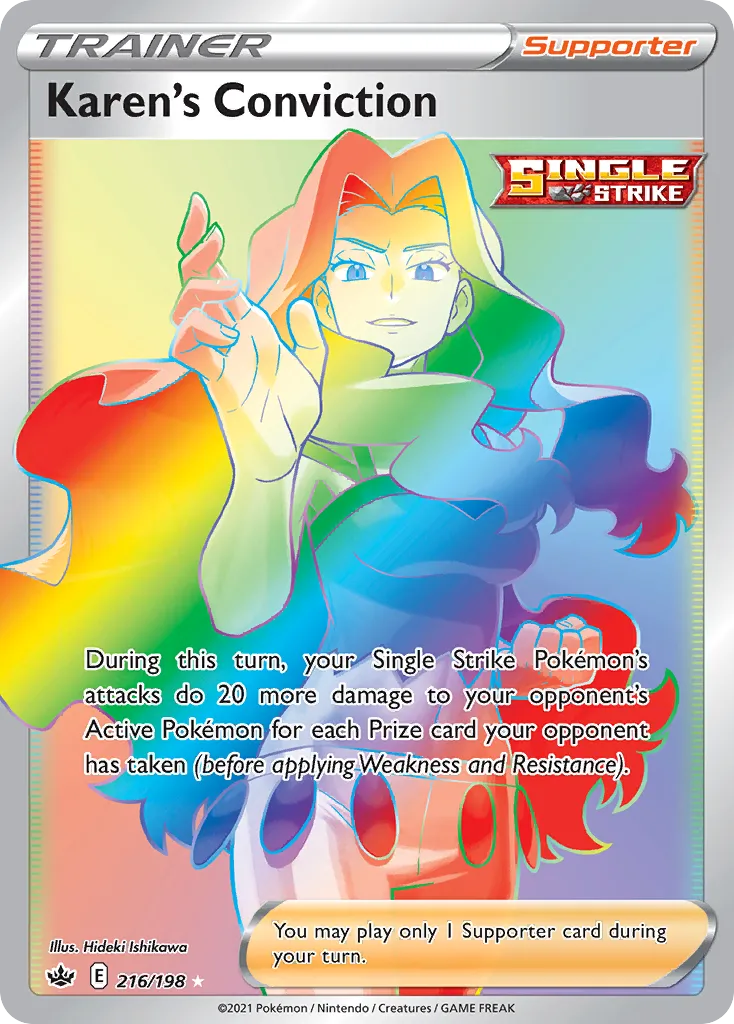 Conviction de Marion — SWSH06: Chilling Reign — Pokemon