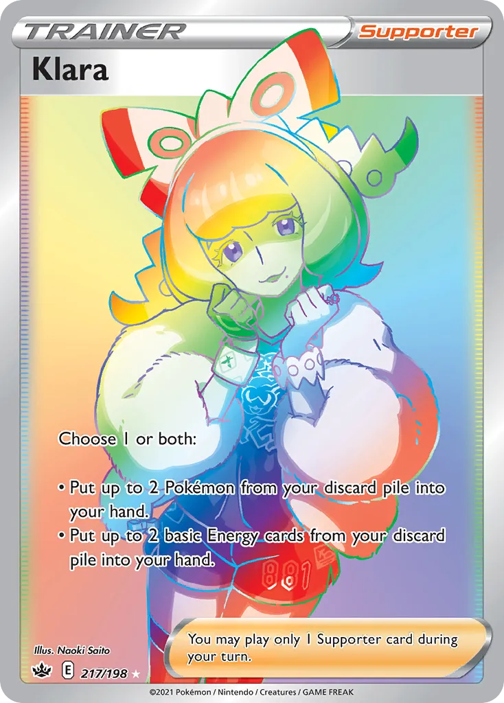 Sophora from SWSH06: Chilling Reign - Pokemon