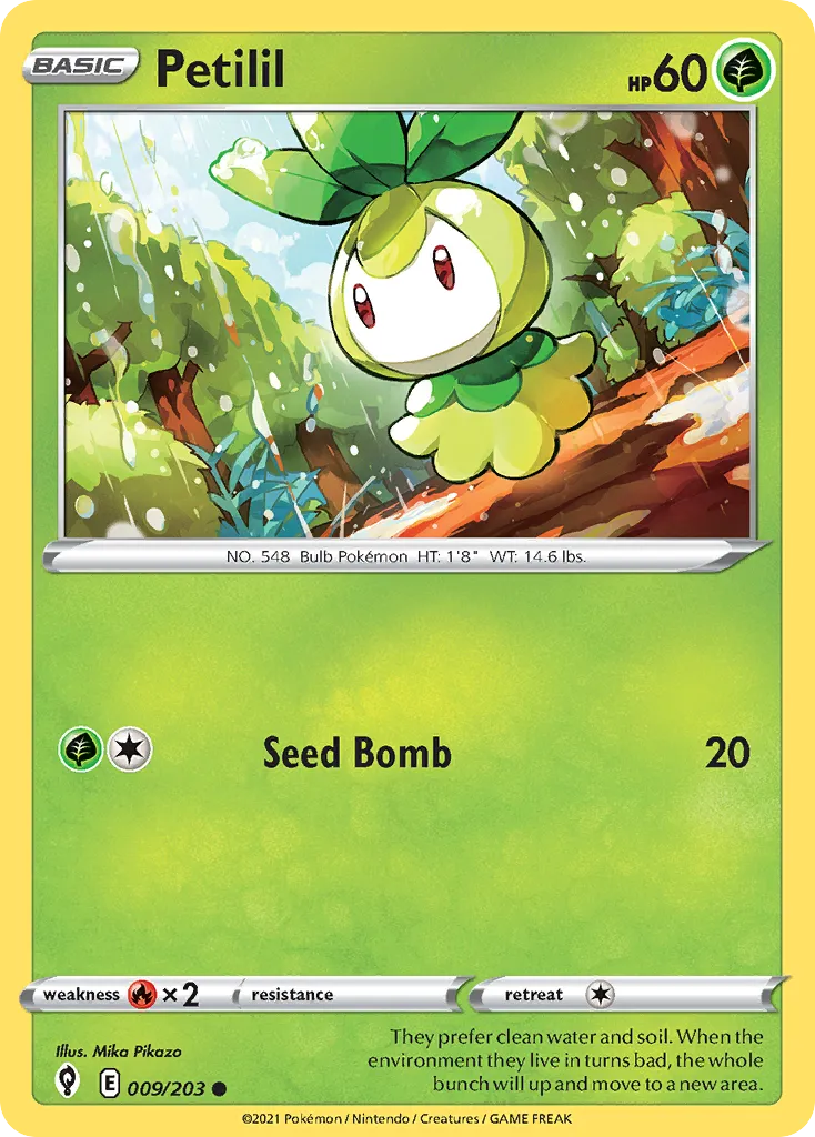 Petilil — SWSH07: Evolving Skies — Pokémon