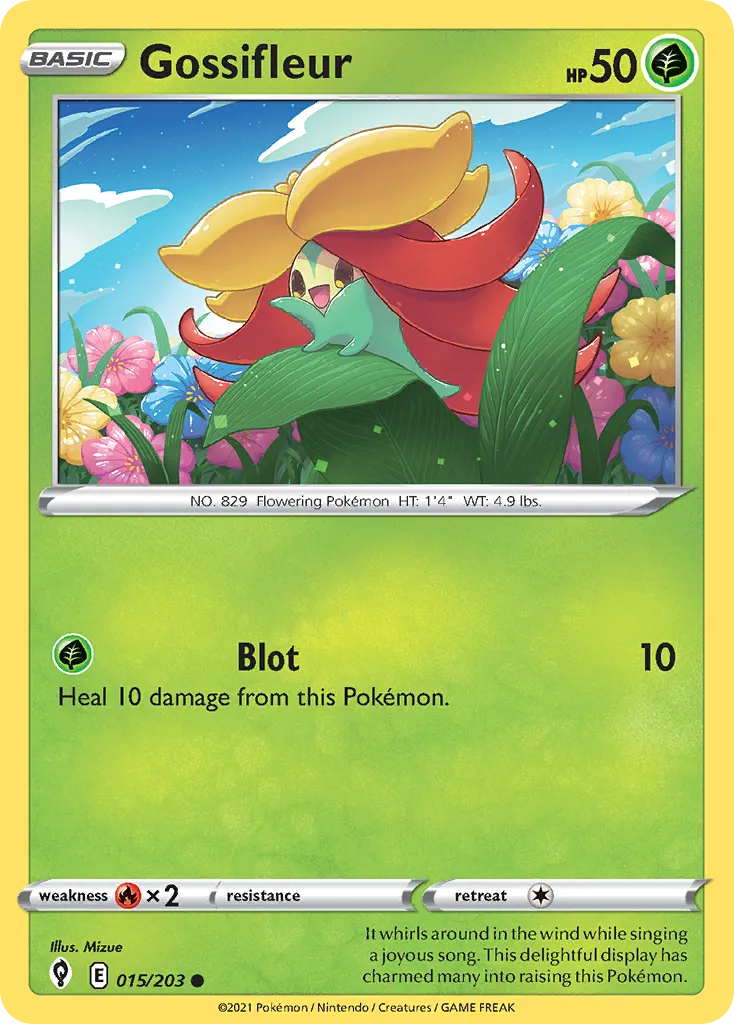 Gossifleur — SWSH07: Evolving Skies — Pokémon