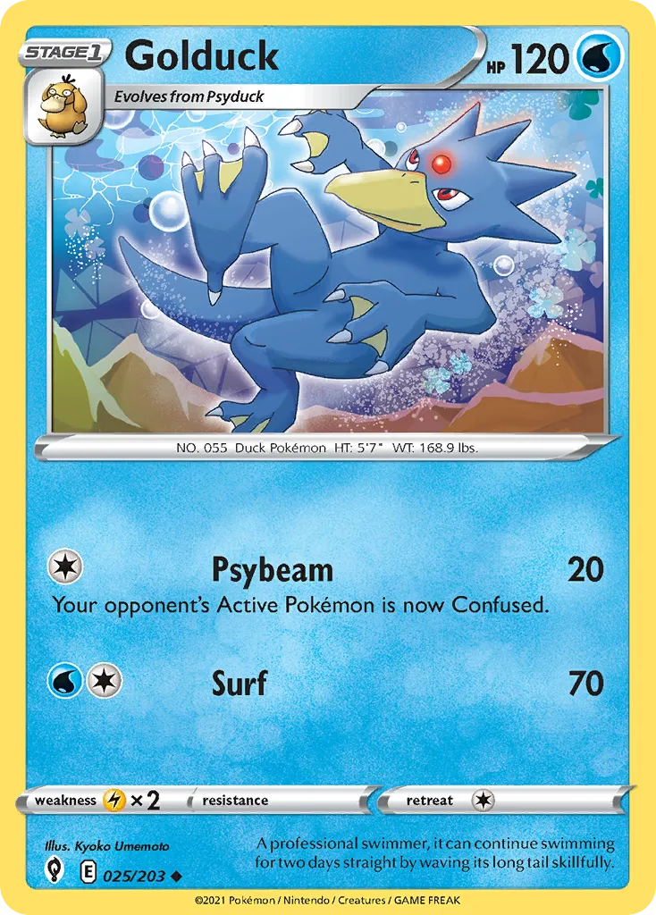 Akwakwak — SWSH07: Evolving Skies — Pokémon