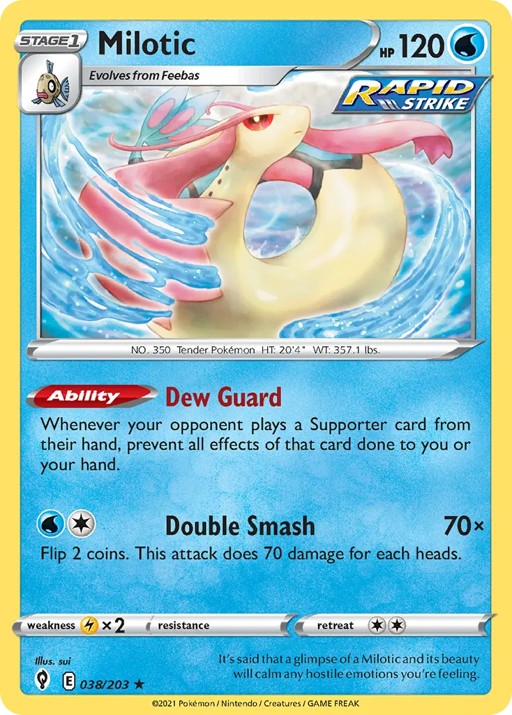 Milobellus — SWSH07: Evolving Skies — Pokémon