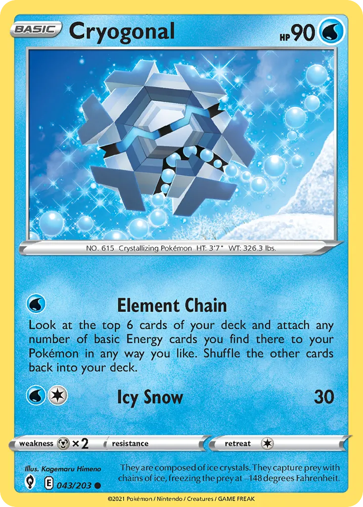 Hexagel — SWSH07: Evolving Skies — Pokémon