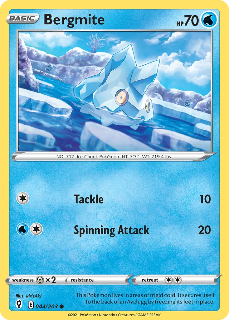 Grelaçon — SWSH07: Evolving Skies — Pokémon