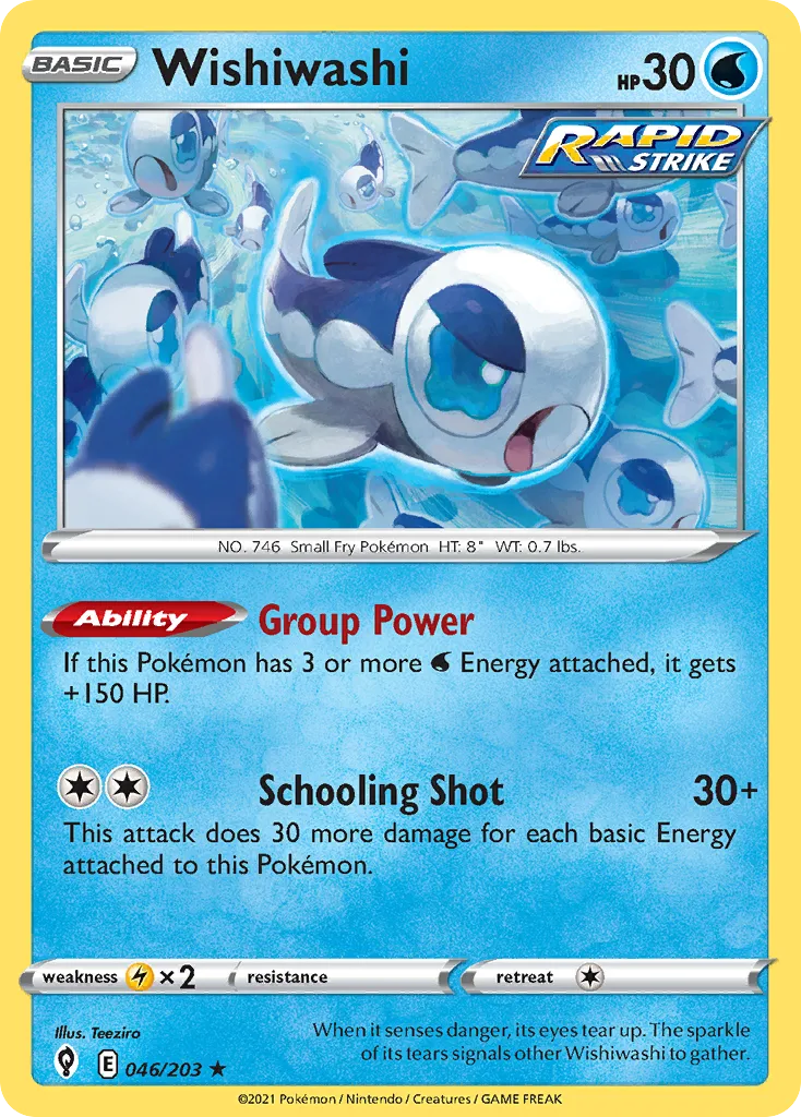Froussardine — SWSH07: Evolving Skies — Pokémon