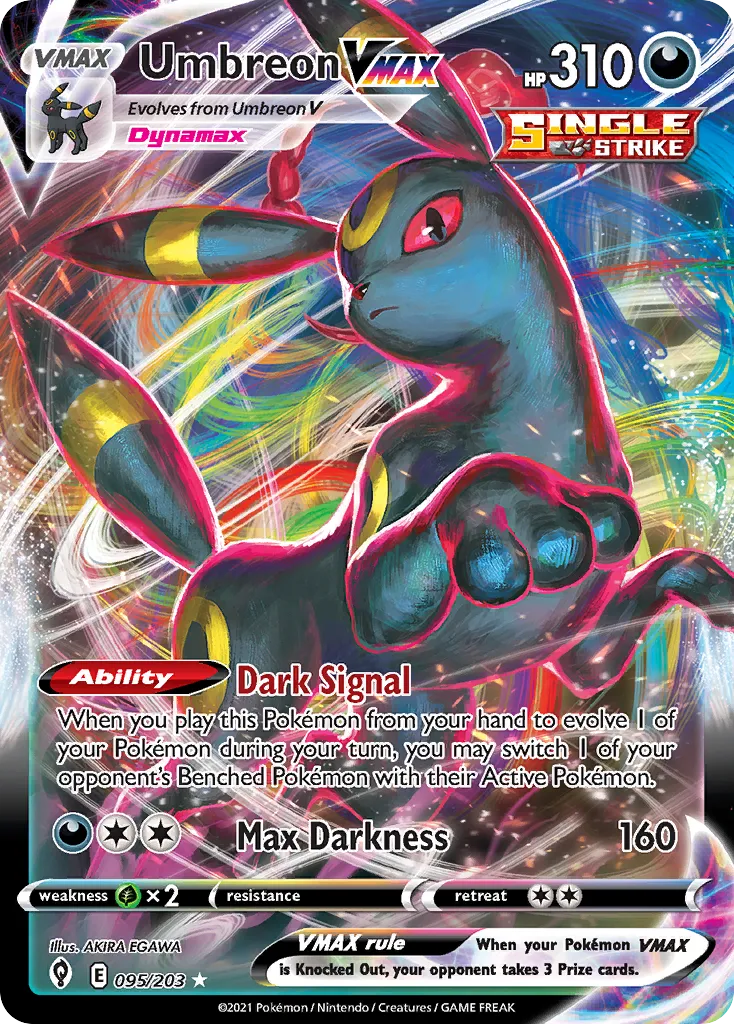 Umbreon VMAX — SWSH07: Evolving Skies — Pokémon