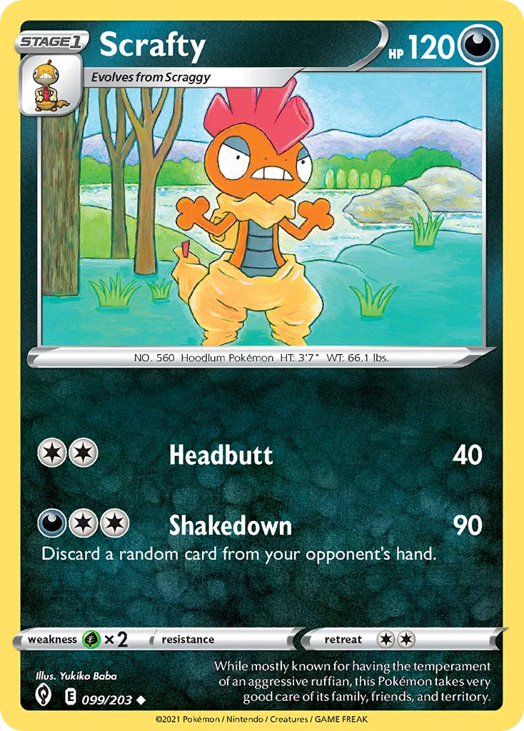 Baggaïd — SWSH07: Evolving Skies — Pokémon