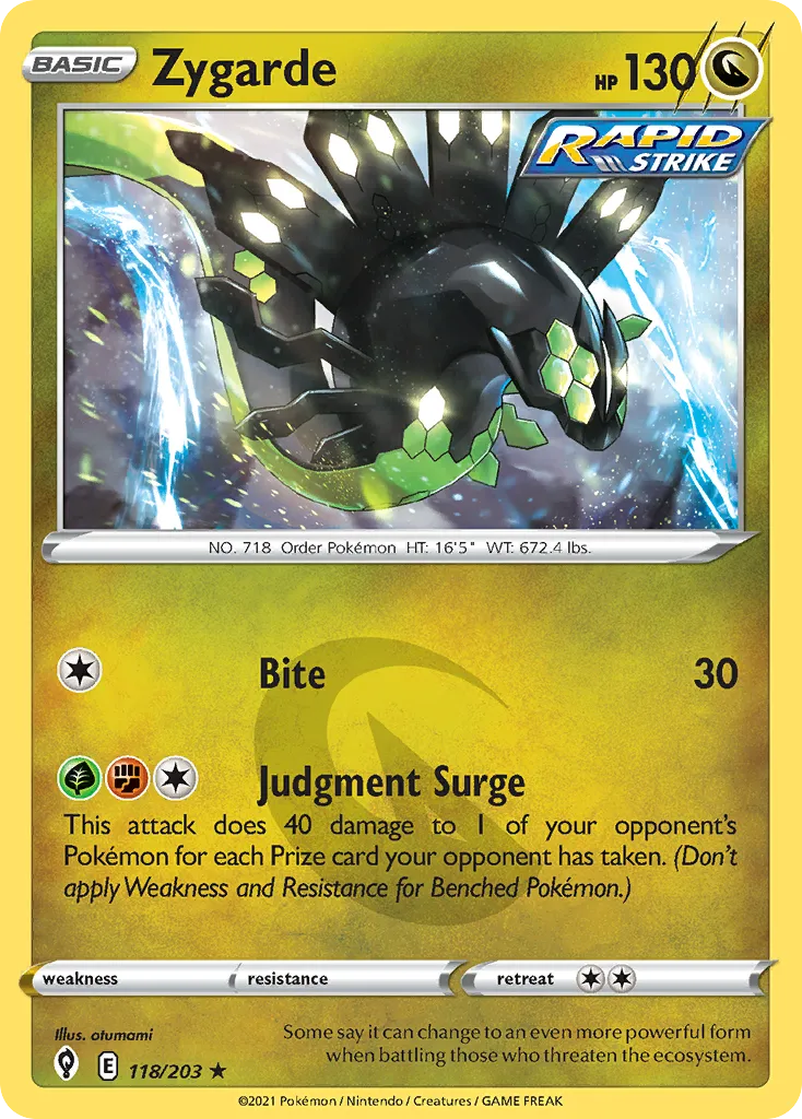Zygarde — SWSH07: Evolving Skies — Pokémon