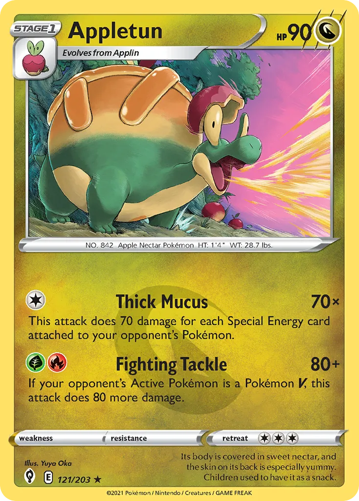 Appletun — SWSH07: Evolving Skies — Pokémon