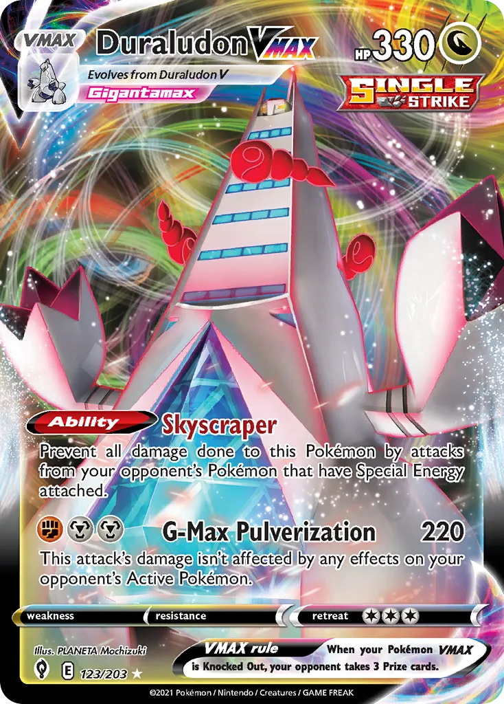 Duraludon VMAX — SWSH07: Evolving Skies — Pokémon