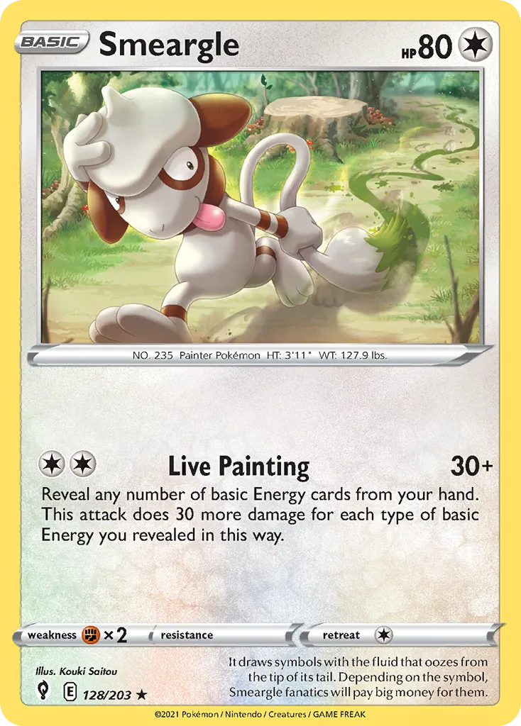 Smeargle — SWSH07: Evolving Skies — Pokémon