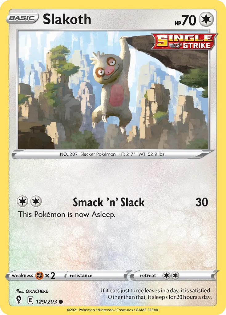 Parecool — SWSH07: Evolving Skies — Pokémon