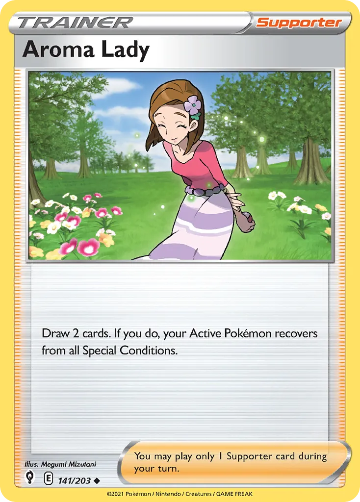 Aromathérapeute — SWSH07: Evolving Skies — Pokémon
