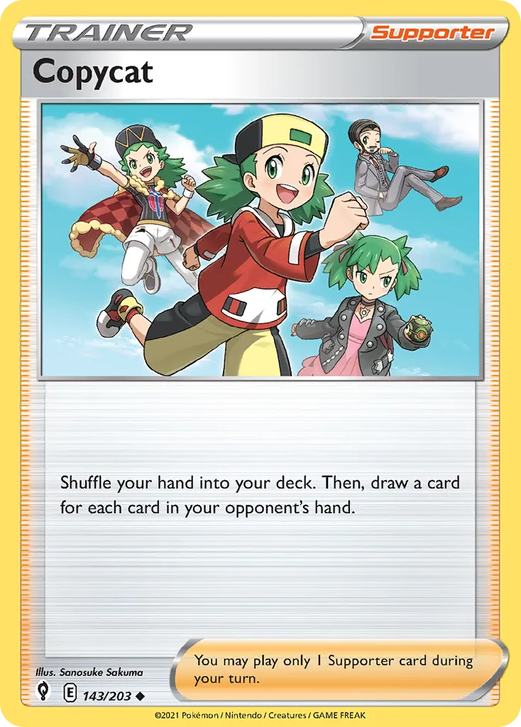 Copieuse — SWSH07: Evolving Skies — Pokémon