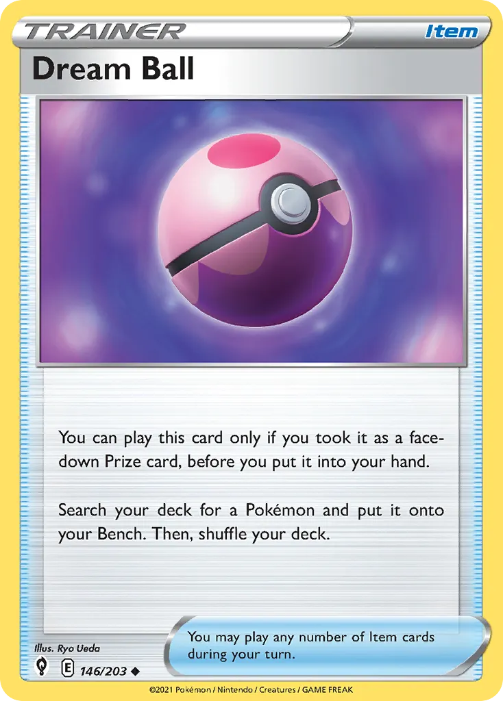 Dream Ball — SWSH07: Evolving Skies — Pokémon