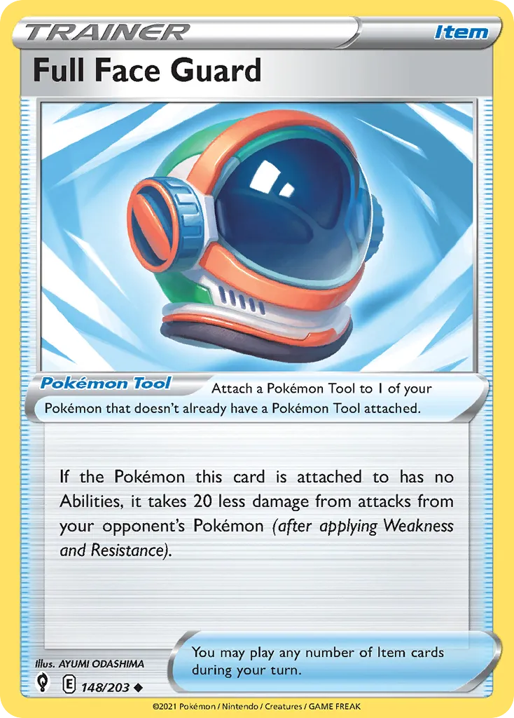 Full Face Guard — SWSH07: Evolving Skies — Pokémon