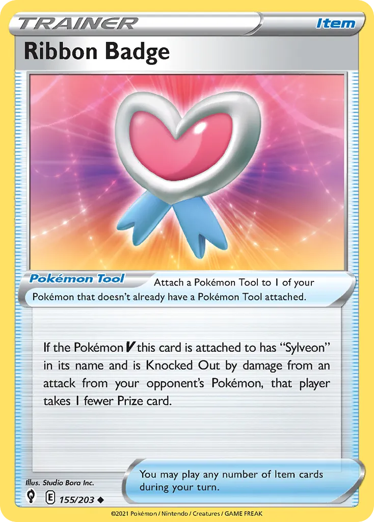 Badge Ruban — SWSH07: Evolving Skies — Pokémon