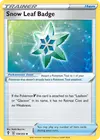 Product image for Snow Leaf Badge