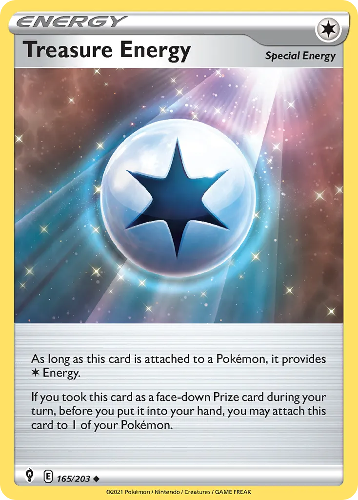 Énergie Trésor — SWSH07: Evolving Skies — Pokémon