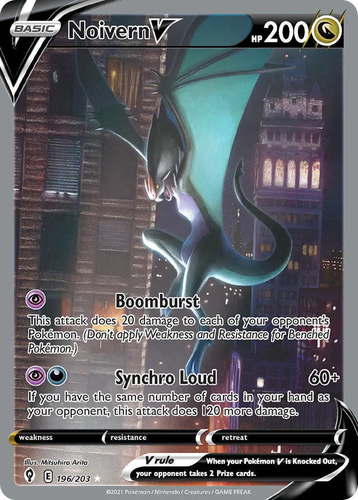 Bruyverne V — SWSH07: Evolving Skies — Pokémon
