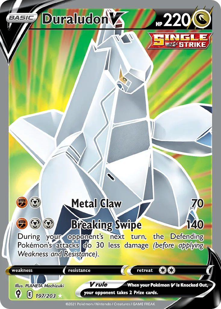 Duraludon V from SWSH07: Evolving Skies - Pokemon
