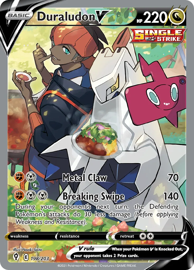 Duraludon V — SWSH07: Evolving Skies — Pokémon
