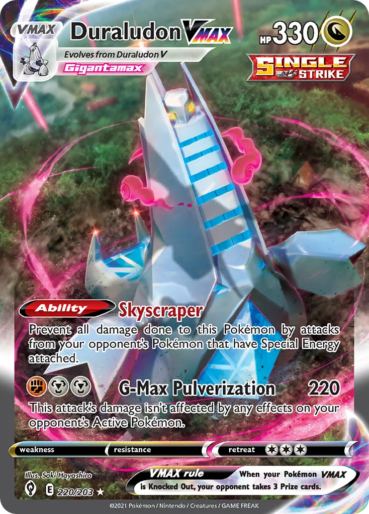 Duraludon VMAX — SWSH07: Evolving Skies — Pokémon