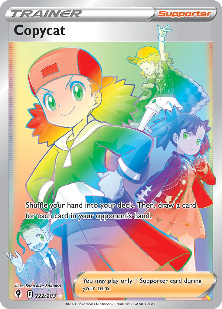 Copycat — SWSH07: Evolving Skies — Pokemon