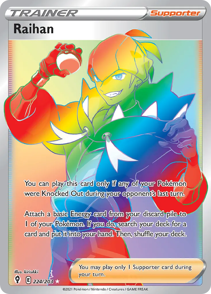 Raihan — SWSH07: Evolving Skies — Pokemon