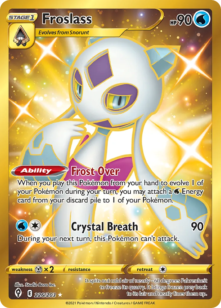 Froslass — SWSH07: Evolving Skies — Pokémon