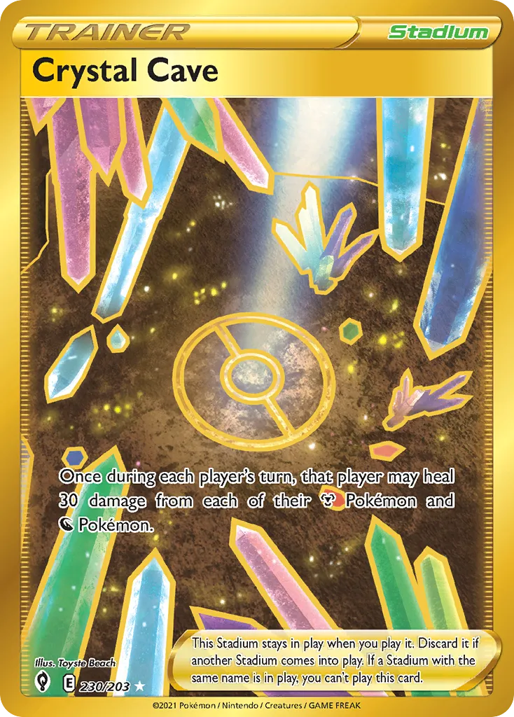 Crystal Cave — SWSH07: Evolving Skies — Pokémon