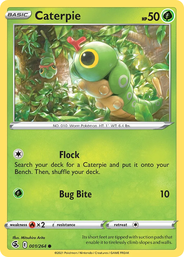 Caterpie — SWSH08: Fusion Strike — Pokémon