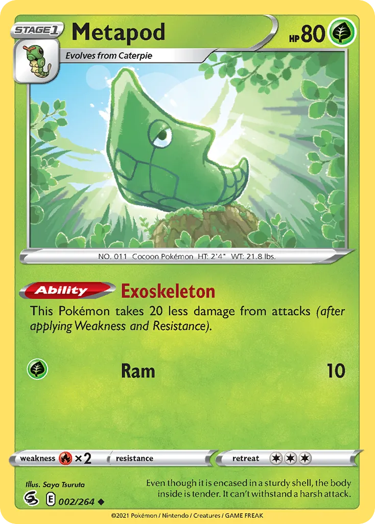 Metapod — SWSH08: Fusion Strike — Pokémon
